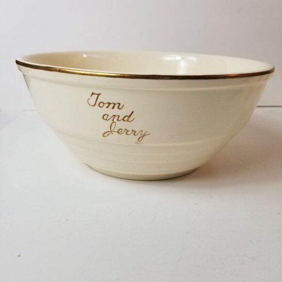 Vintage 9-Pc Tom‎ and Jerry Punch Bowl Set - Picture 5 of 5